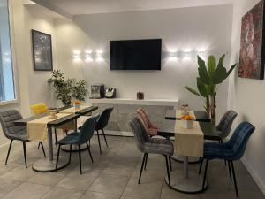 Et tv og/eller underholdning på Hôtel Anna Livia