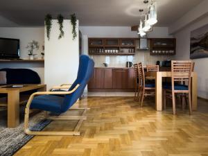 Kuchyň nebo kuchyňský kout v ubytování Viva Maria Pod Smrekami