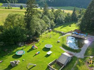 The swimming pool at or close to Hotel Berghof