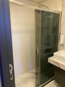 Koupelna v ubytování Dolce Vita Suite Hotel