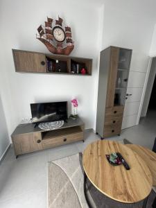 TV a/nebo společenská místnost v ubytování IRIS Apartment