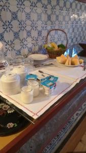 Comida no cama e café (B&B) ou em algum lugar perto