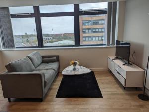 Seating area sa Lovely 1 Bed Apartment - Old Trafford