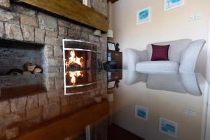 Ruang duduk di Killarney View House B&B