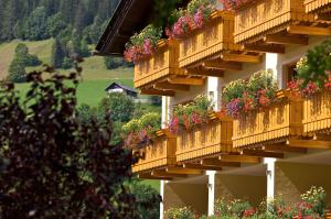 Ein Balkon oder eine Terrasse in der Unterkunft Family & Sporthotel Kärntnerhof