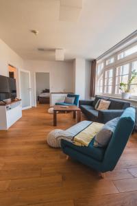 Posezení v ubytování Theresian Apartment