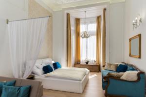 Гостиная зона в Bella DeLux Apartment