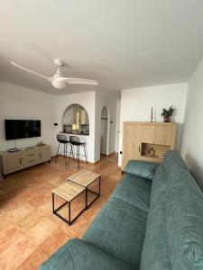 Χώρος καθιστικού στο Balcón del Cabo