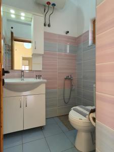 Koupelna v ubytování Mintt Hotel