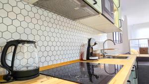 Kuchyň nebo kuchyňský kout v ubytování Estudio Melosas - Alojamientos La Torre