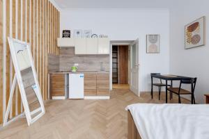 Kuchyňa alebo kuchynka v ubytovaní Vita Nejedleho apartments