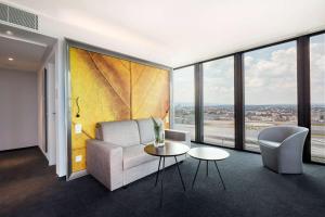 Posezení v ubytování HYPERION Hotel Basel