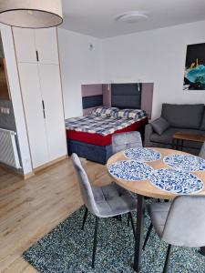 Posezení v ubytování Krynica Centrum Parking-Storczyk 28m