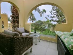 A seating area at Casa Lumière - A little gem in Maspalomas