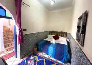 Voodi või voodid majutusasutuse Sun Hostel toas