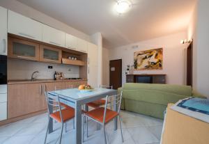 Kuchyň nebo kuchyňský kout v ubytování Residence Palazzo Gasparroni