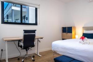 Postel nebo postele na pokoji v ubytování GuestReady - Panoramic Mountain Escape