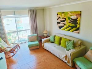 塞辛布拉的住宿－塞辛布拉公寓，客厅配有沙发和椅子