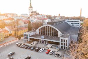 Nespecifikovaný výhled na destinaci Tallinn nebo výhled na město při pohledu z hotelu