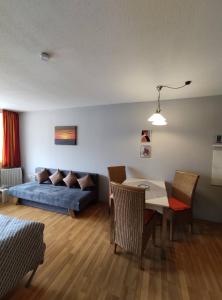 Χώρος καθιστικού στο Ferienwohnung mit Schwimmbad Ruheoase