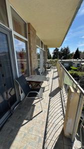 Balkón alebo terasa v ubytovaní Apartman Danka
