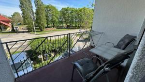 Balkón alebo terasa v ubytovaní Apartman Danka