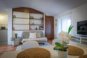 Кът за сядане в Intero alloggio: Frida's Apartment