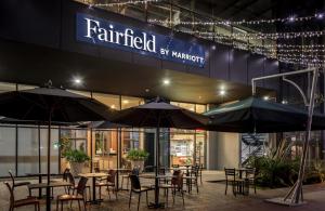 Restoran või mõni muu söögikoht majutusasutuses Fairfield by Marriott Bogota Embajada