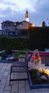 Balkón nebo terasa v ubytování VILLA DEI TRAMONTI