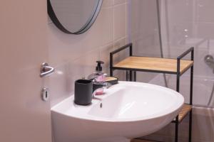 Ένα μπάνιο στο Sunrise Bohinj Apartment +14 φωτογραφίες