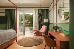 Χώρος καθιστικού στο Beautiful Villa Crystalsea 2 with a pool in Hvar