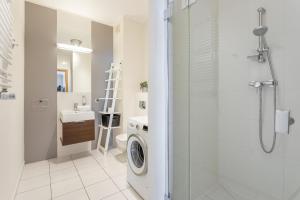 Koupelna v ubytování Ferienwohnung am Meer, Urlaub auf der Insel Usedom, Apartment Platan 4