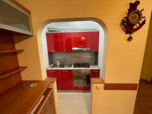 Køkken eller tekøkken på NOVSEE INN Penthouse