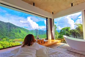 山景或在酒店看到的山景