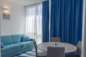 Posezení v ubytování Elite Luxury Suites