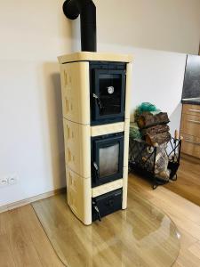 TV a/nebo společenská místnost v ubytování Jenys Apartment Usti