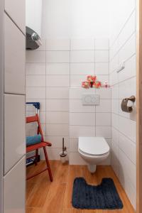 Koupelna v ubytování Apartmán Na náměstí