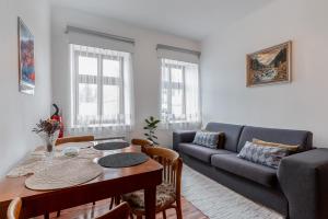 Posezení v ubytování Apartmán Na náměstí