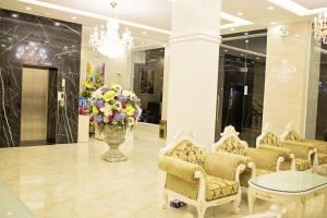 Setusvæði á Hotel Hoang Minh Chau