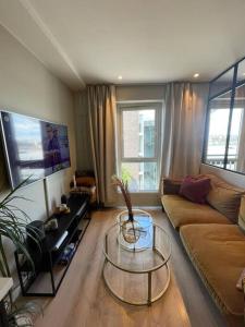 O zonă de relaxare la Scandpoint Apartment Exquisite & Homely Flat in Lillestrom Center Oslo with Parking