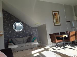 Istumisnurk majutusasutuses Haven Apartment