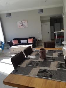 Istumisnurk majutusasutuses Haven Apartment
