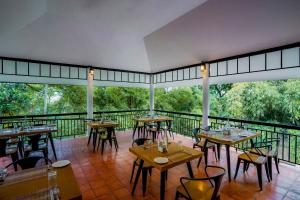 Restaurace v ubytování The Hive, Wayanad