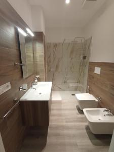 Koupelna v ubytování BariVera rooms