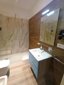 Koupelna v ubytování BariVera rooms
