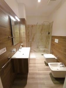 Koupelna v ubytování BariVera rooms