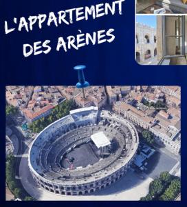 Vedere de sus a L'appartement des Arènes - Nîmes
