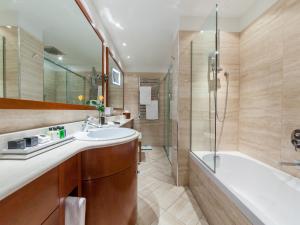 Koupelna v ubytování Villa Principe Leopoldo
