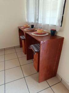 Cuisine ou kitchenette dans l'établissement 23 Villa del Mar