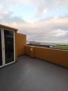 En balkon eller terrasse på Casa nieves